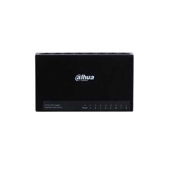 DAHUA PFS3008-8GT-L 8 PORT GB YÖNETİLEMEZ PLASTİK KASA SWITCH